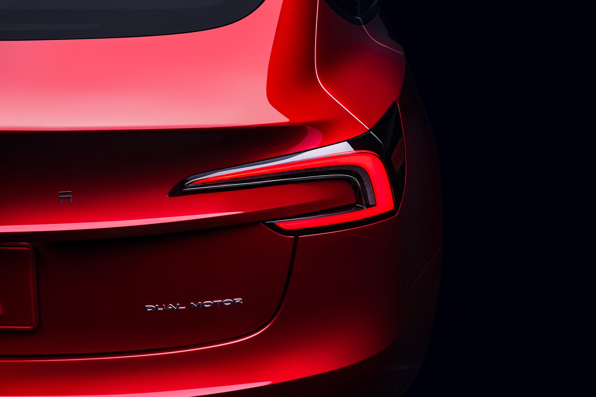 the 18th official image of Tesla Model 3.