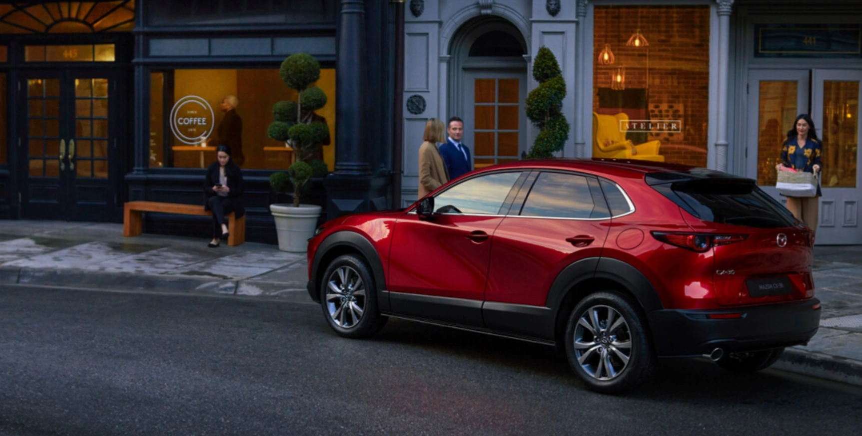 Discover Mazda Mazda CX30 Exterior Interior Images.Find all aspects and details of cars.