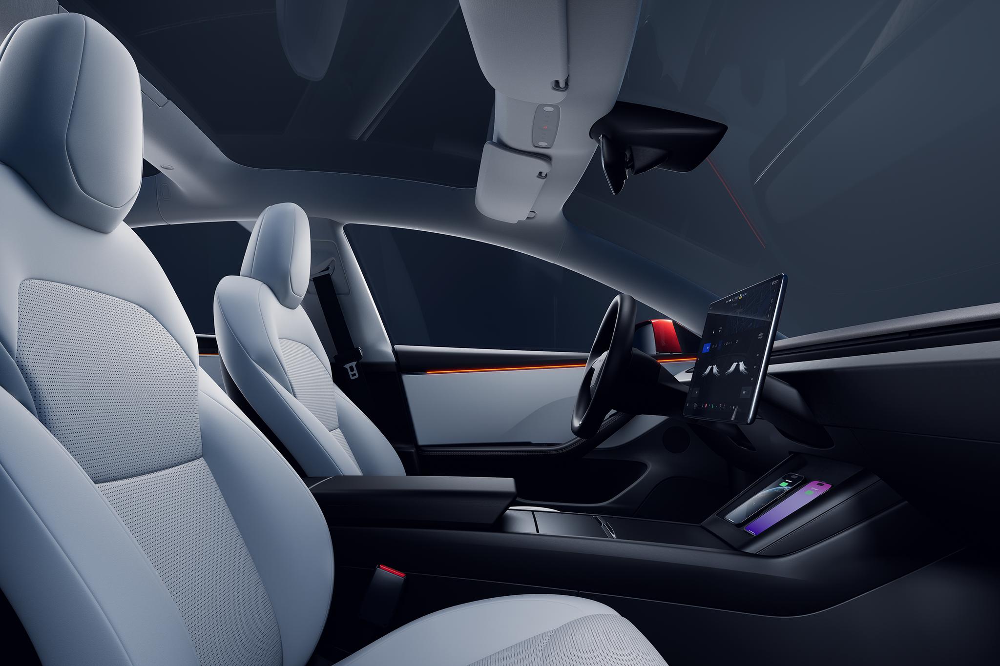 Discover Tesla Tesla Model 3 Exterior Interior Images.Find all aspects and details of cars.