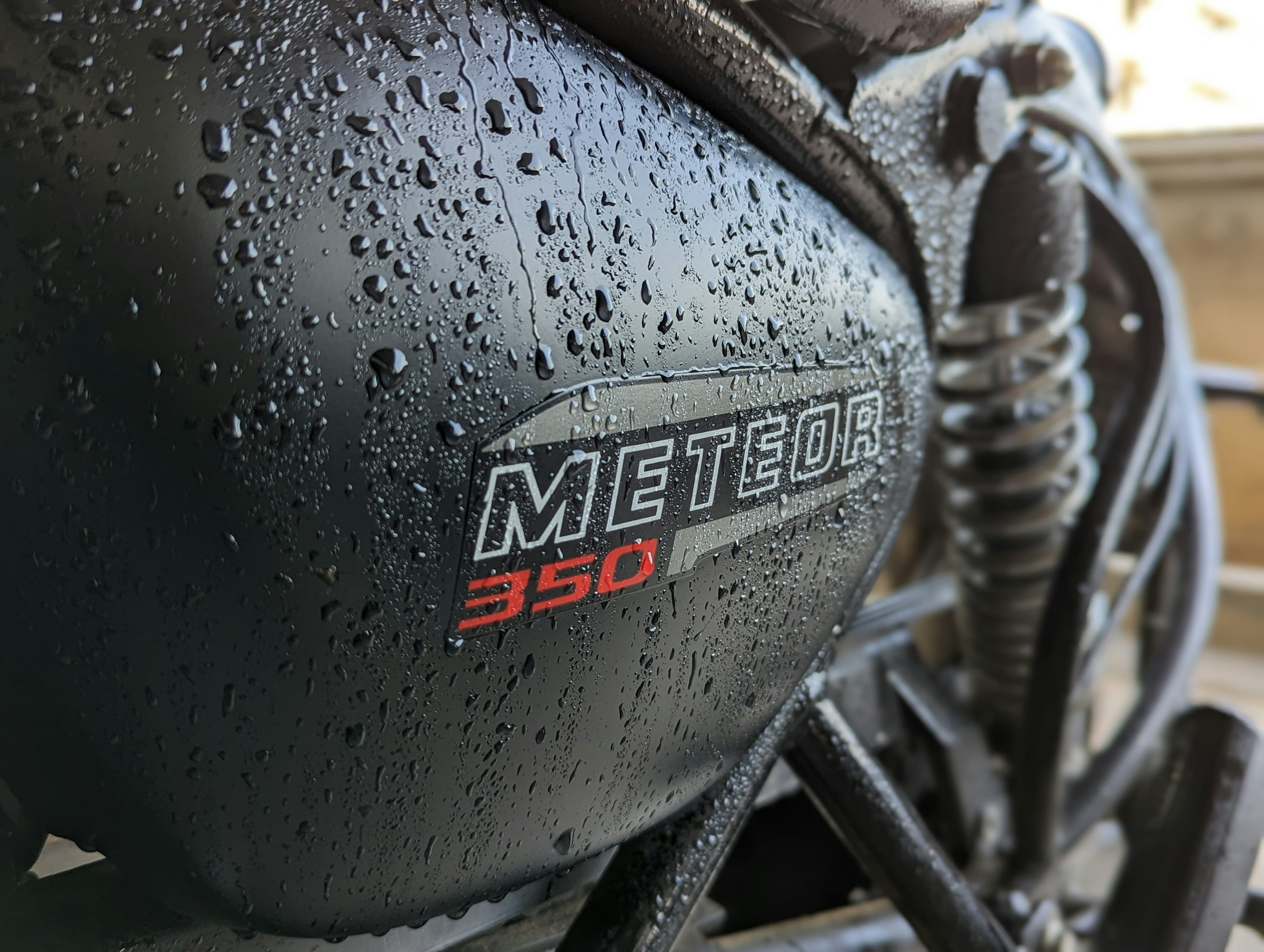 a close up of a tire