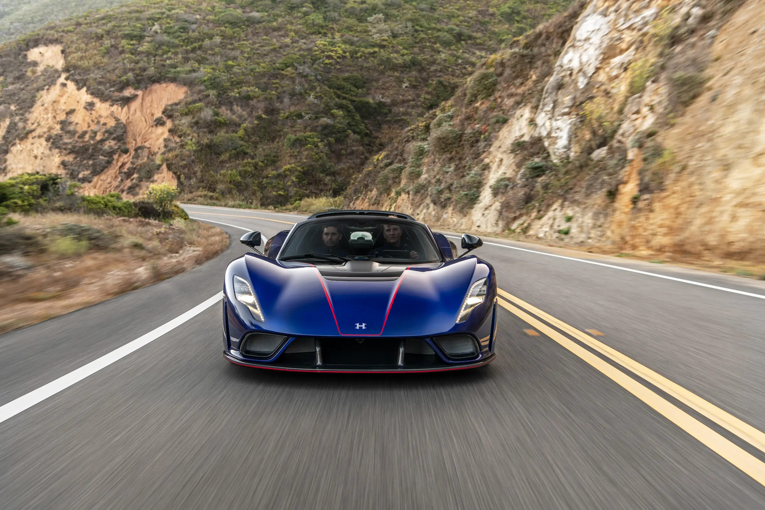 Hennessey Venom F5 Roadster Hyper Blue 004 - Hennessey Special Vehicles