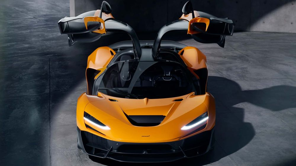 The McLaren W1 supercar, the successor to the P1, boasts over 1,200bhp of power.