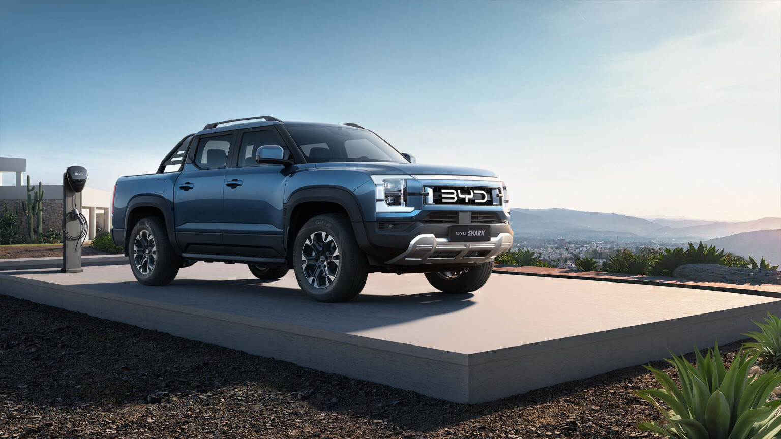 2025 The BYD ‘Shark’ is an all-new Chinese pickup truck model designed to compete with the Toyota Hilux and Ford Ranger.