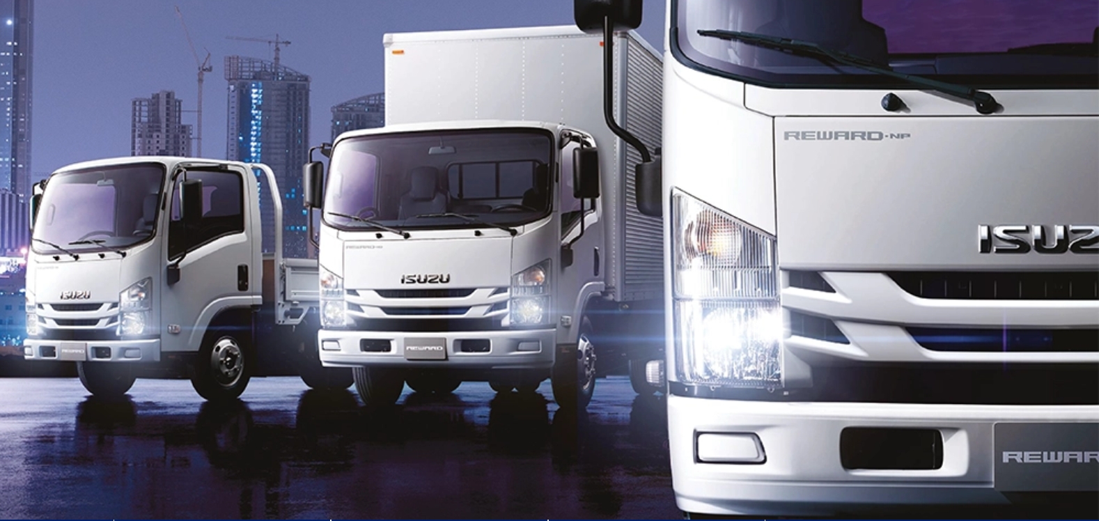 With a GVW range from 5.2 to 9.5 tons, the N-Series covers a wide range of load requirements.