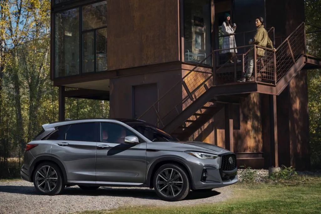 The 2025 Infiniti QX50 features all-wheel drive across the lineup, now reduced to three trims.