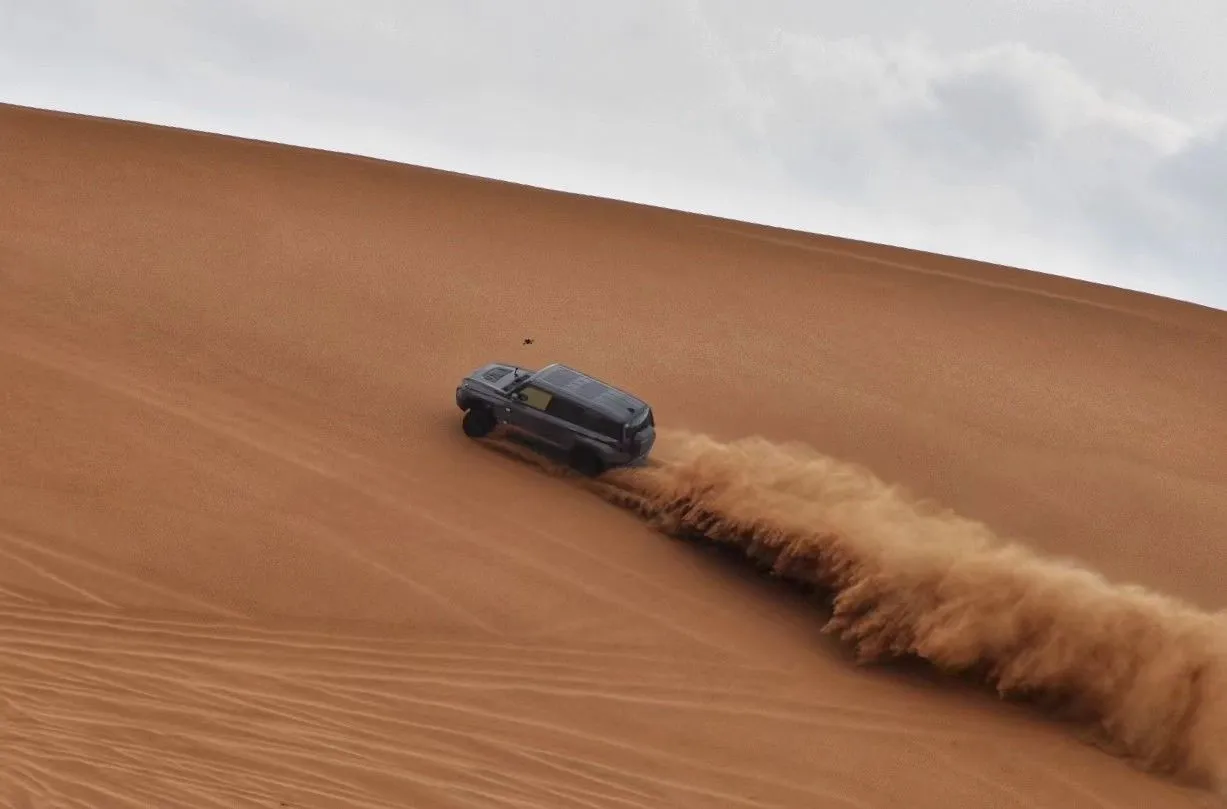 Desert off-roading is more than just a personal challenge, it is an activity full of social interaction. 