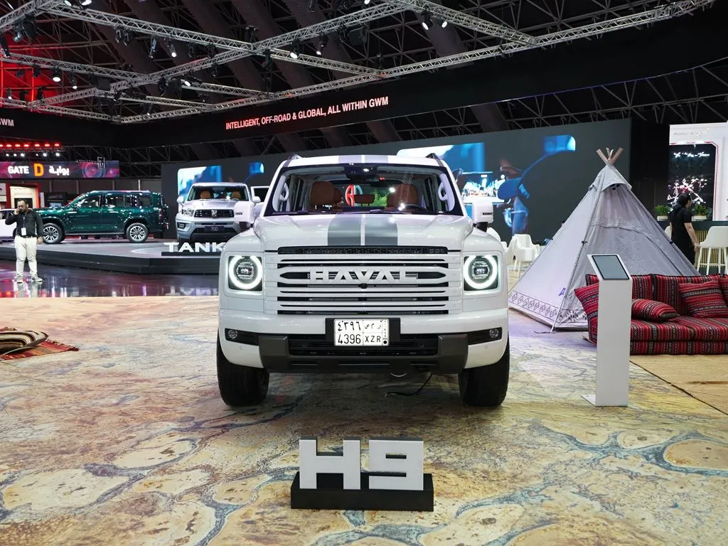 2025 هافال Haval H9 2025 في معرض جدة الدولي للسيارات 2024، ستقدم لكم كارتيا أحدث صور ومواصفات الطراز