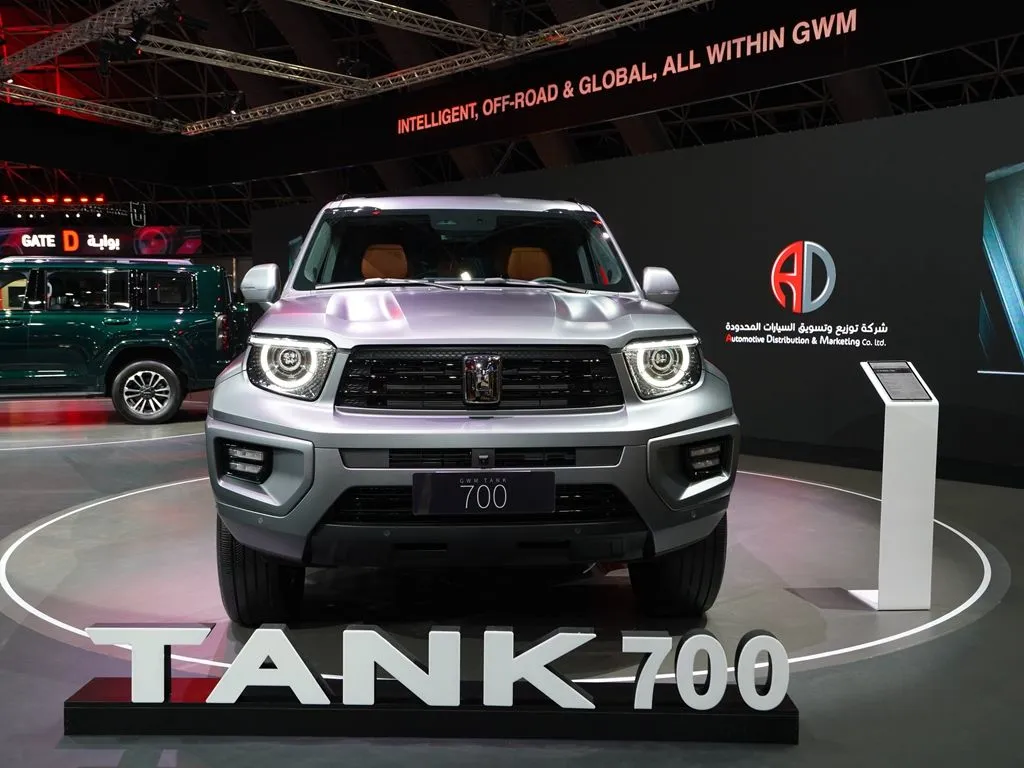 2025 Tank 700 was presented at the 2024 Jeddah International Motor Show, and Cartea will bring you the latest images and specifications of the model.