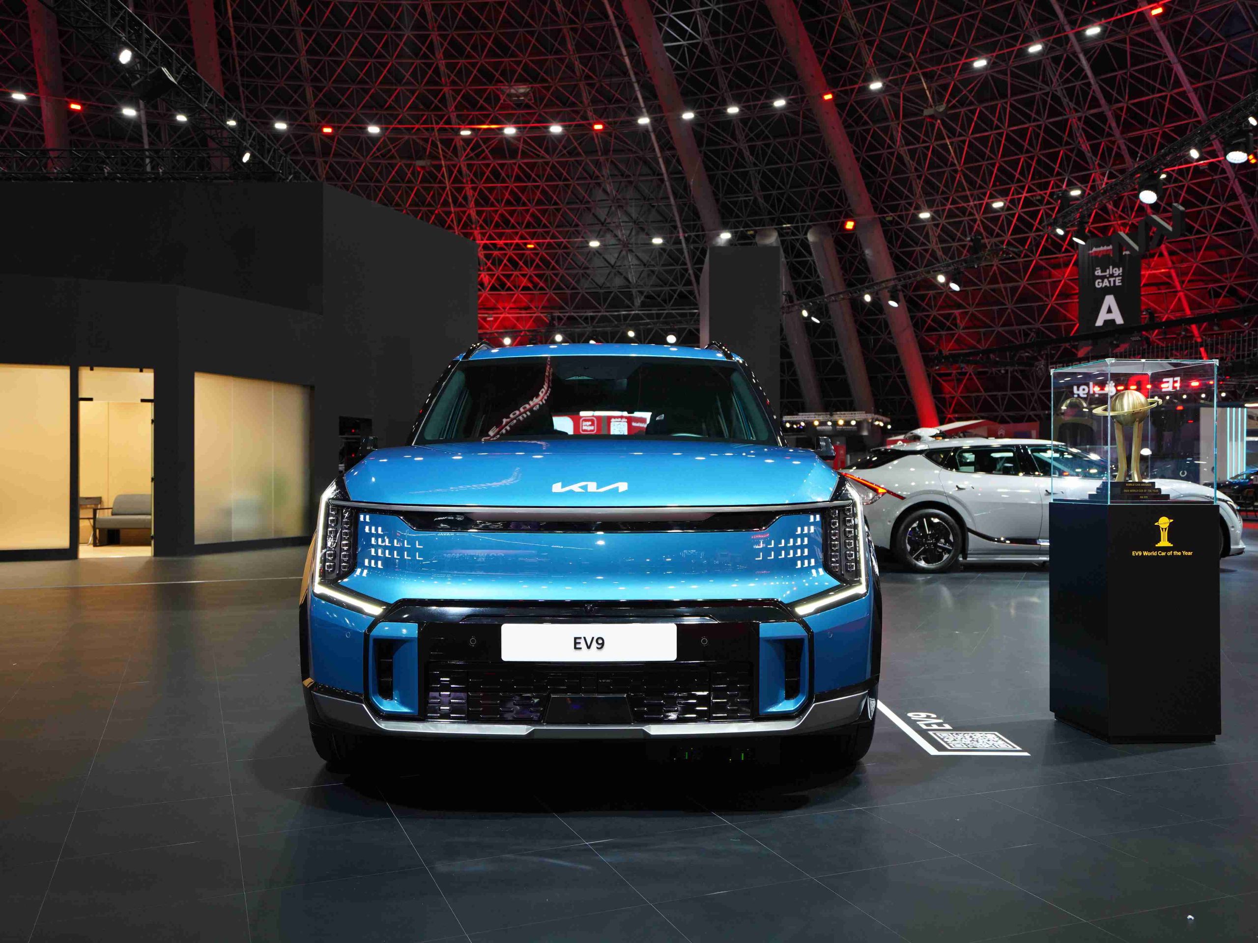 The 2025 KIA EV9 was presented at the 2024 Jeddah International Motor Show, and Cartea will bring you the latest pictures and specifications