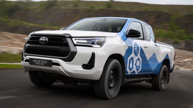 Toyota Unveils Hydrogen-Powered Hilux