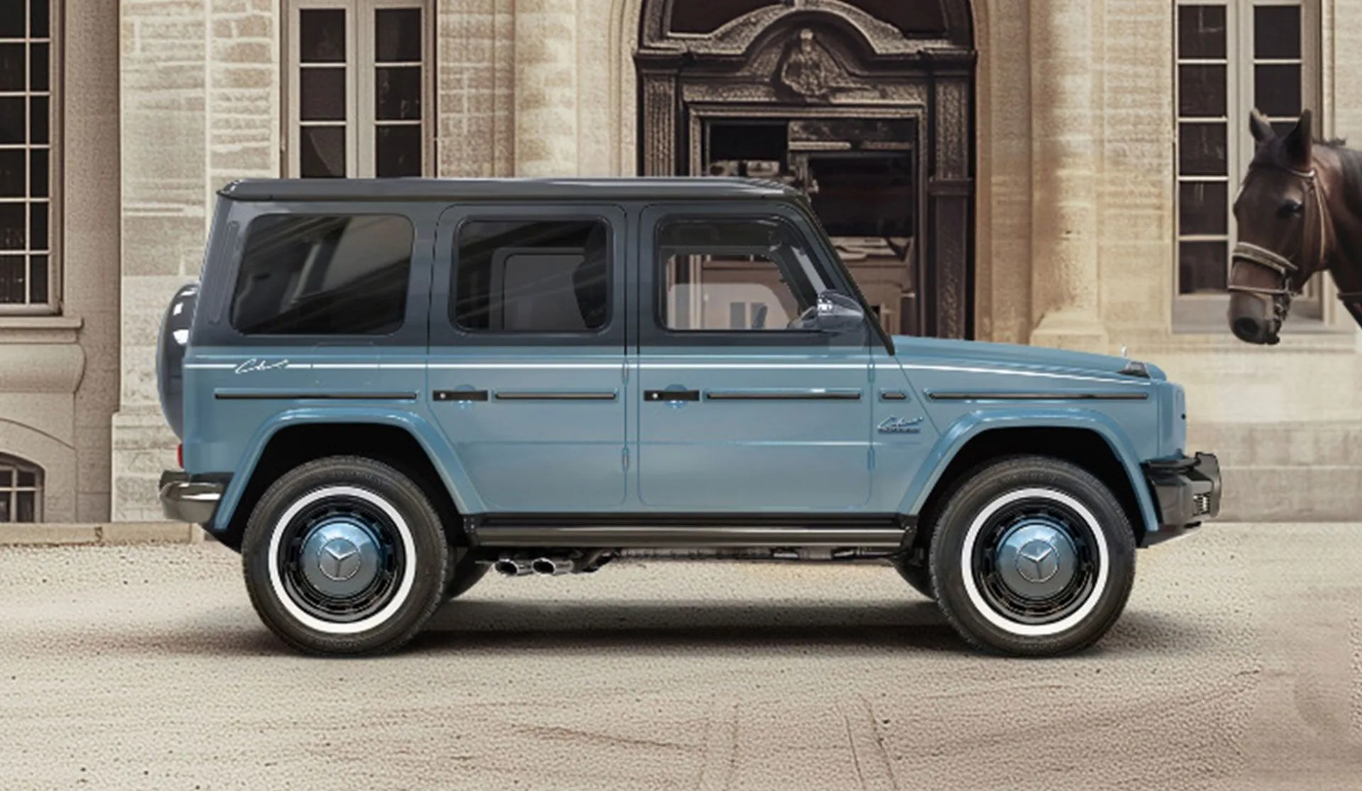 Carlex G-Vintage infuses retro style into the modern G-Class, showcasing its unique appeal.