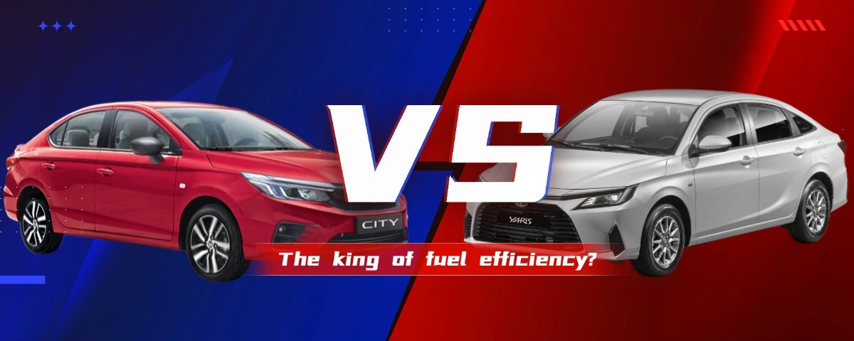 Toyota Yaris vs Honda City - In this article, we'll take a closer look at these two models in terms of fuel efficiency and power performance.