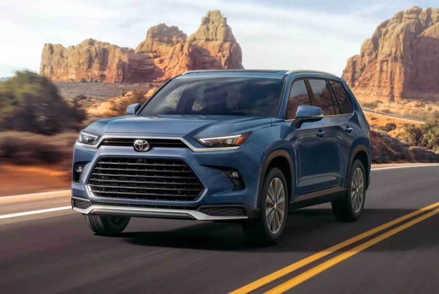 Toyota has issued a stop-sale to dealers due to a driver's side airbag that may not deploy, affecting 145,000 of its latest three-row SUVs.