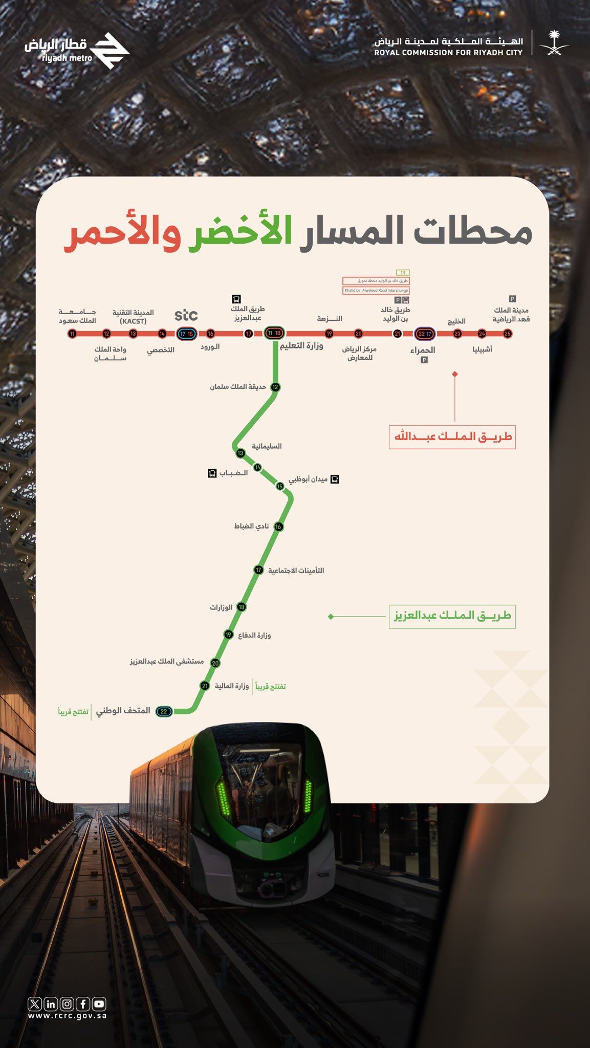 New Lines Open for Riyadh Metro