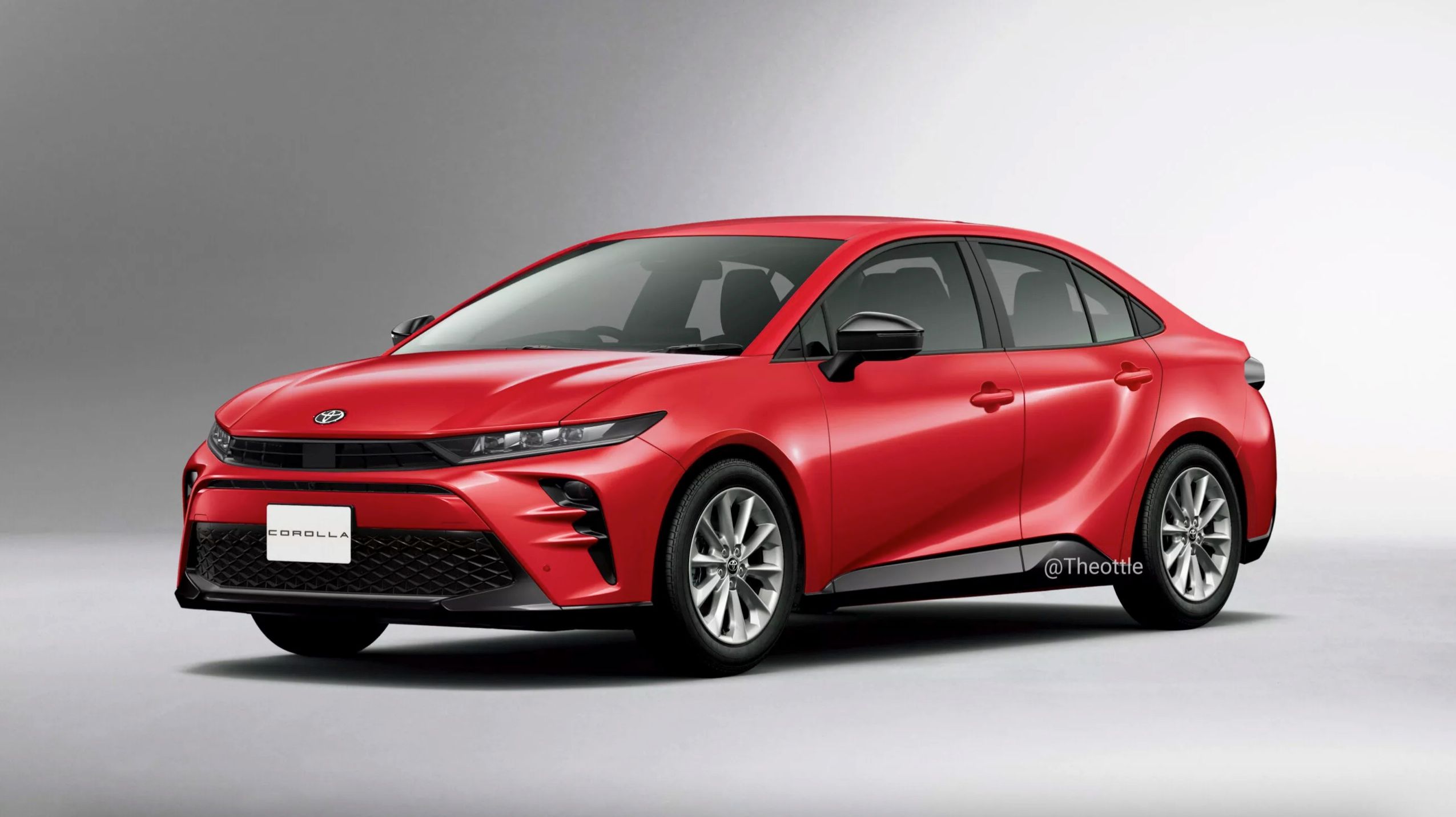 Renderings of the next-generation Toyota Corolla have been revealed, showing a bold new design and the possible introduction of plug-in hybrid (PHEV) 