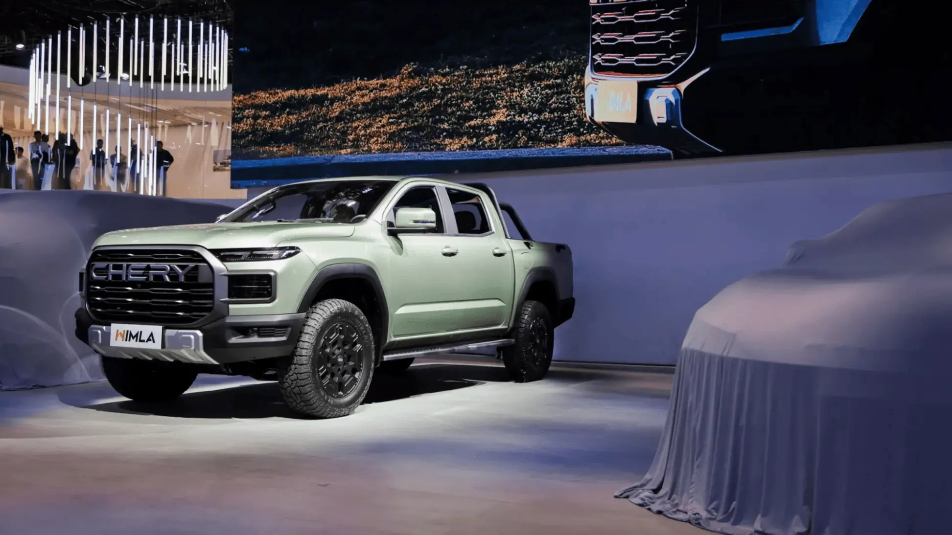Discover the robust new Himla truck from Chery, ready to challenge Hilux and Ranger in Gulf markets.