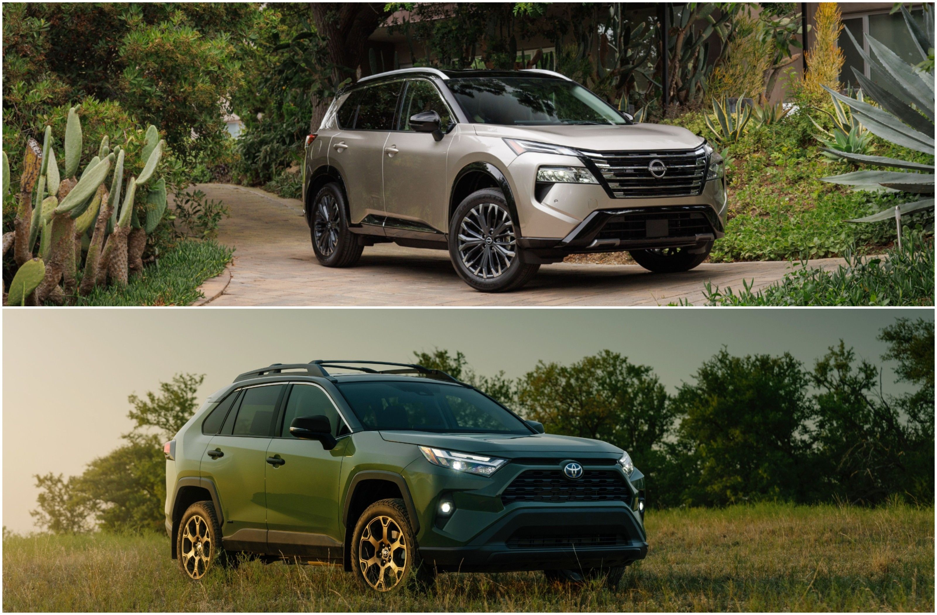 2025 نيسان روغ مقابل تويوتا RAV4:دليل المقارنة الشامل لاختيار السيارة المثالية