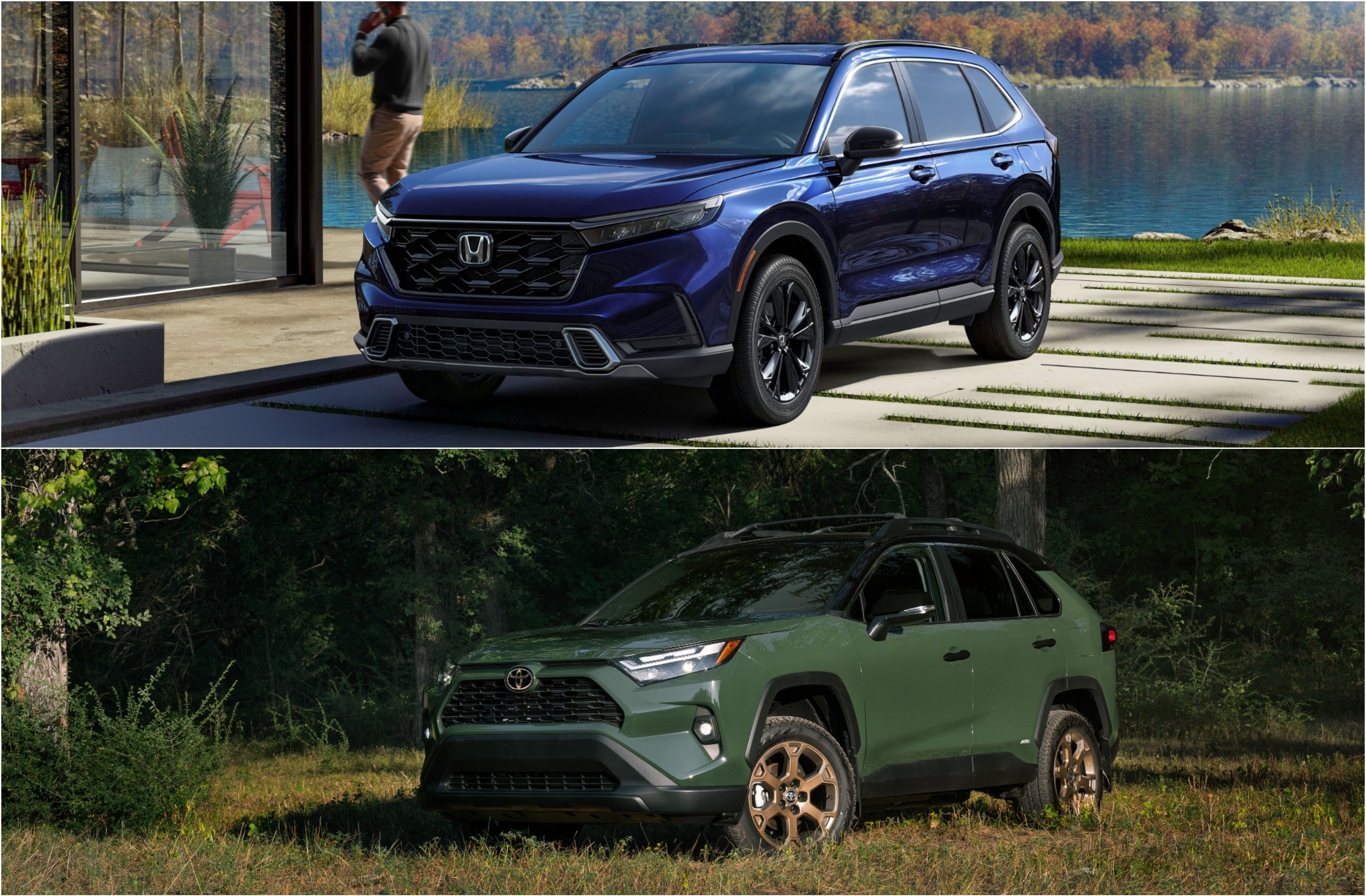 تويوتا RAV4 2025 vs هوندا CR-V 2025:دليل المقارنة الشامل