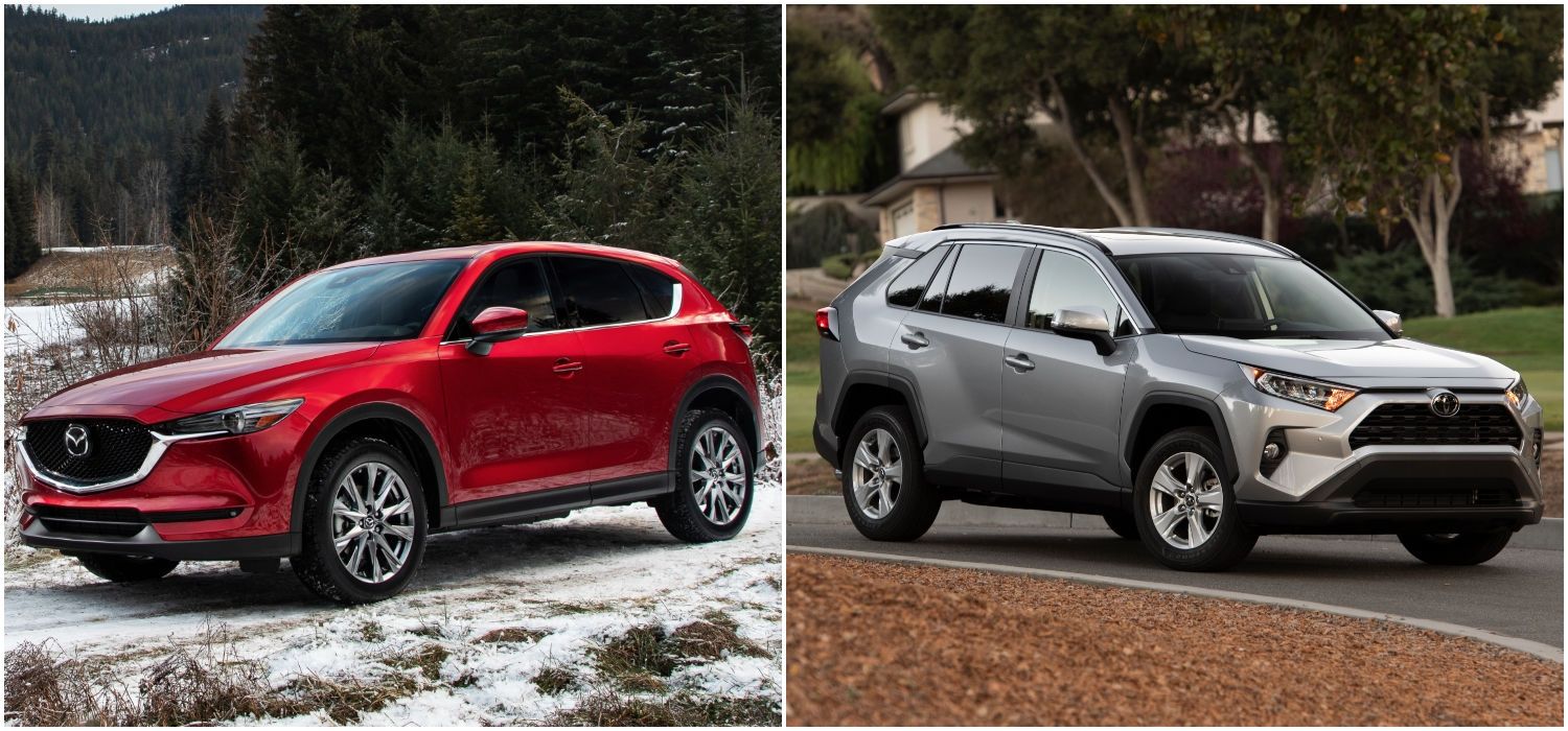مازدا CX-5 مقابل تويوتا RAV4:مقارنة شاملة لعام 2025