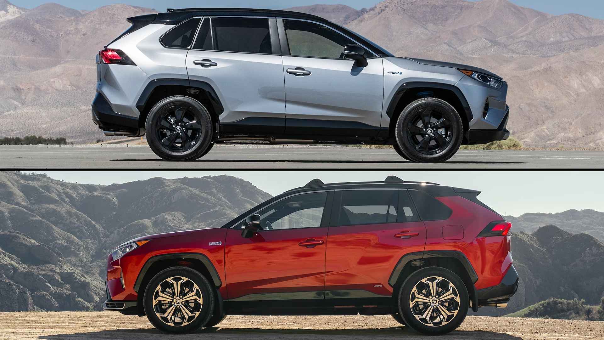 اكتشف الفروق الجوهرية بين سيارة RAV4 ونسختها الهجينة لعام 2025.