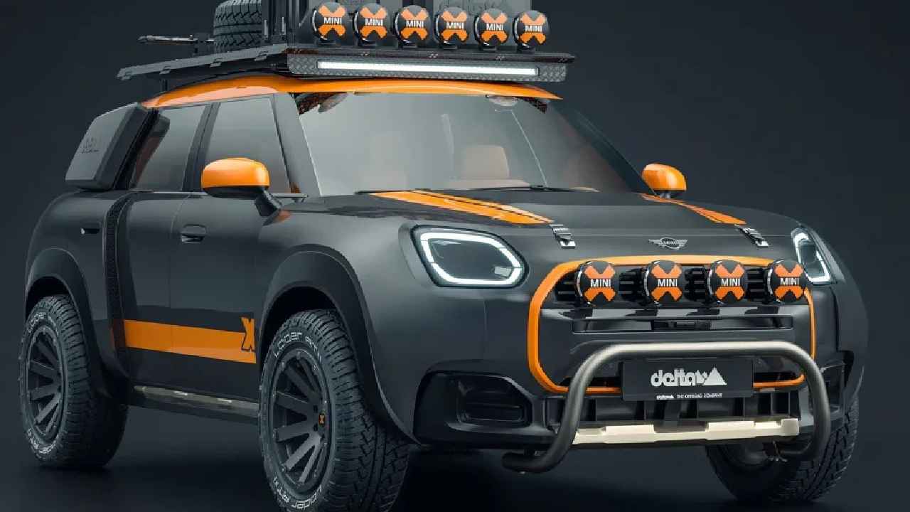 The Mini Countryman gets a Dakar-inspired off-road makeover with street legality. A limited-production model may follow if demand is strong.