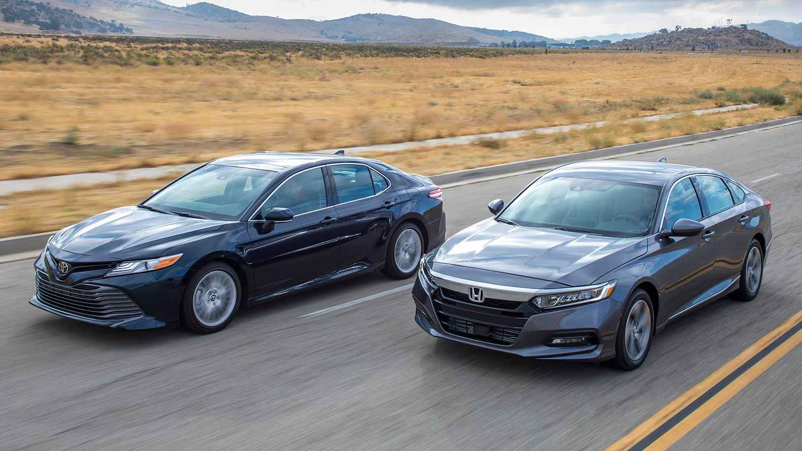 Compare the 2025 Honda Accord and Toyota Camry for fuel efficiency, tech features, and driving comfort.