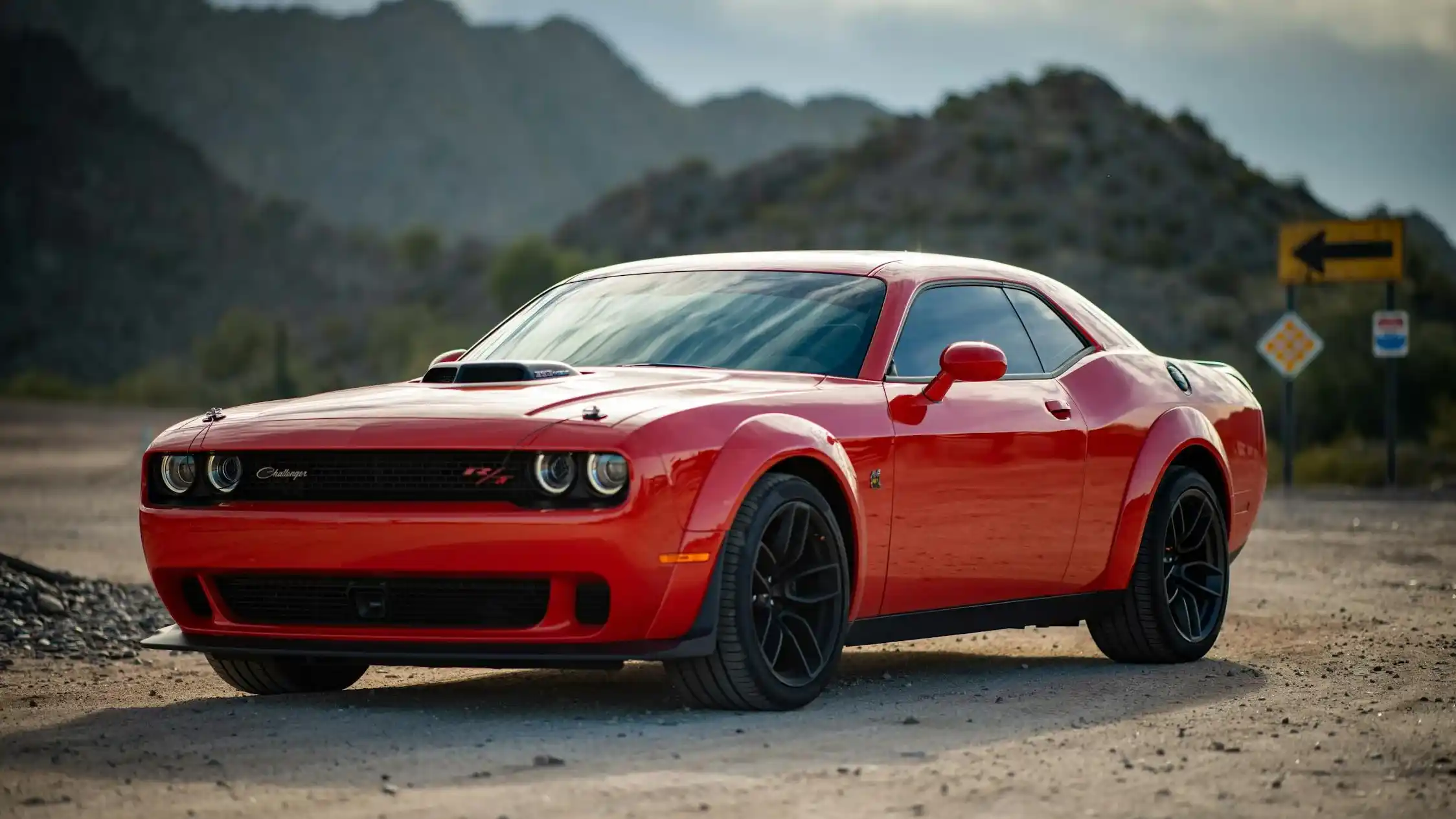 Experience classic American muscle with the 2025 Dodge Challenger in the UAE, featuring V8 engines and prices from AED 219,900 to AED 292,900.