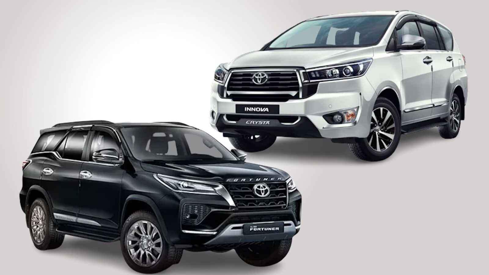 Compare Toyota Innova vs Fortuner for 2025 with key insights on passenger capacity, fuel efficiency, and driving performance.