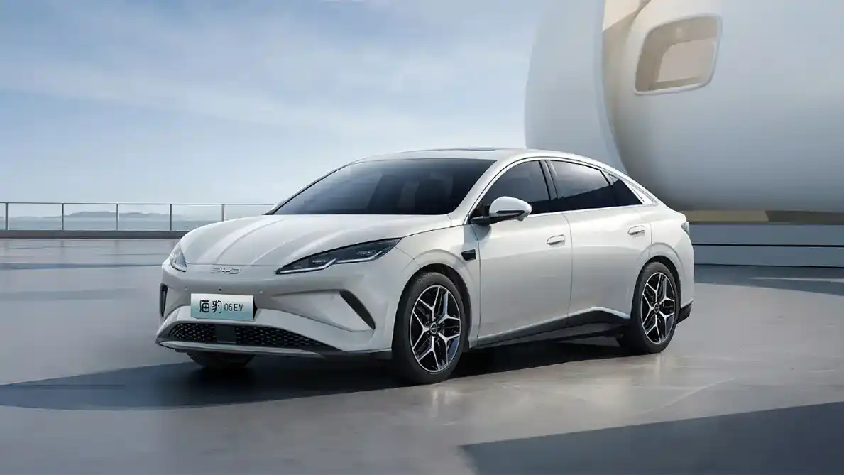 BYD launches pre sales for the new Seal 06 EV sedan starting at 61,000 AED with sleek design and efficient electric performance.