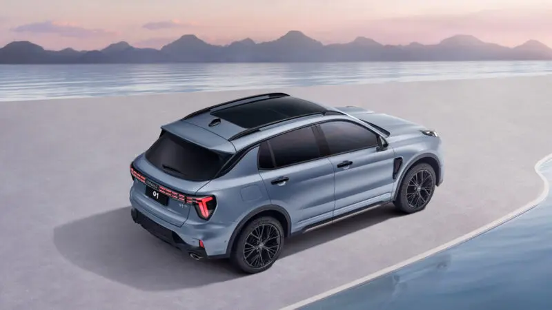 Limited time offer on 2025 Lynk & Co 01 in China with up to 23,000 AED off, premium features, and smart tech updates
