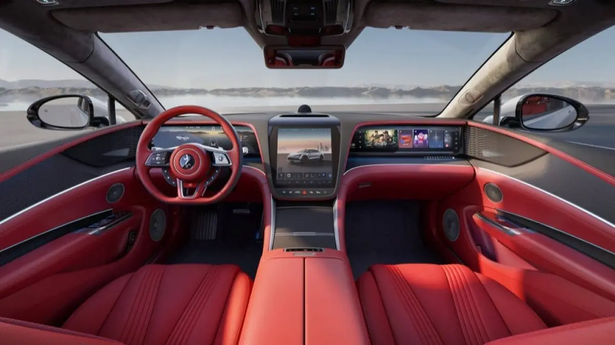 The Yangwang U7 debuts with 1,287 hp, 2.9s acceleration, a 720 km range, electromagnetic suspension, and advanced LiDAR based autonomous driving tech.
