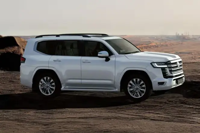 Toyota announces the global launch of the 2026 Land Cruiser 300 Hybrid with a twin turbo V6 engine, 457 hp hybrid system, advanced tech, and refined design.