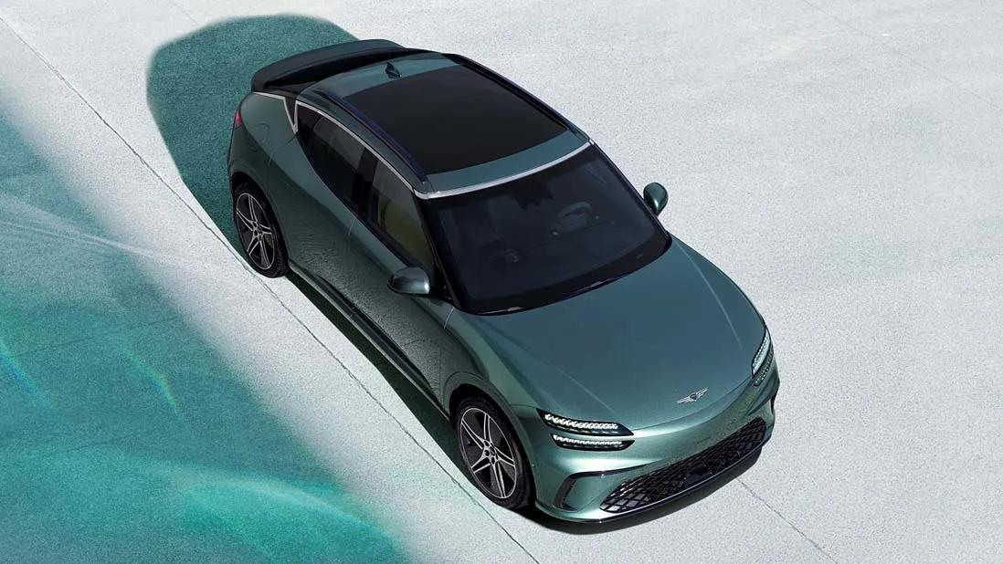 The 2025 Genesis GV60 debuts with a refreshed exterior design, Drift Mode, a larger battery offering up to 560 km of range, and a premium Bang & Olufsen system.