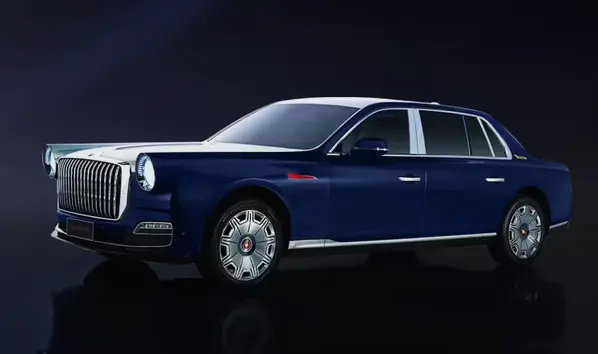 Hongqi Golden Sunflower sets record as most expensive used Chinese car export at 5.5 million AED, blending luxury design with heritage inspired technology.