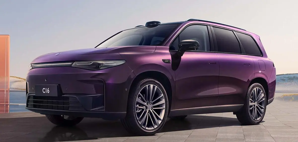 Discover the updated Leapmotor C16 2026 with 5 and 6 seat options, long range LFP batteries, powerful EV and EREV options, and prices from just 77,000 AED.