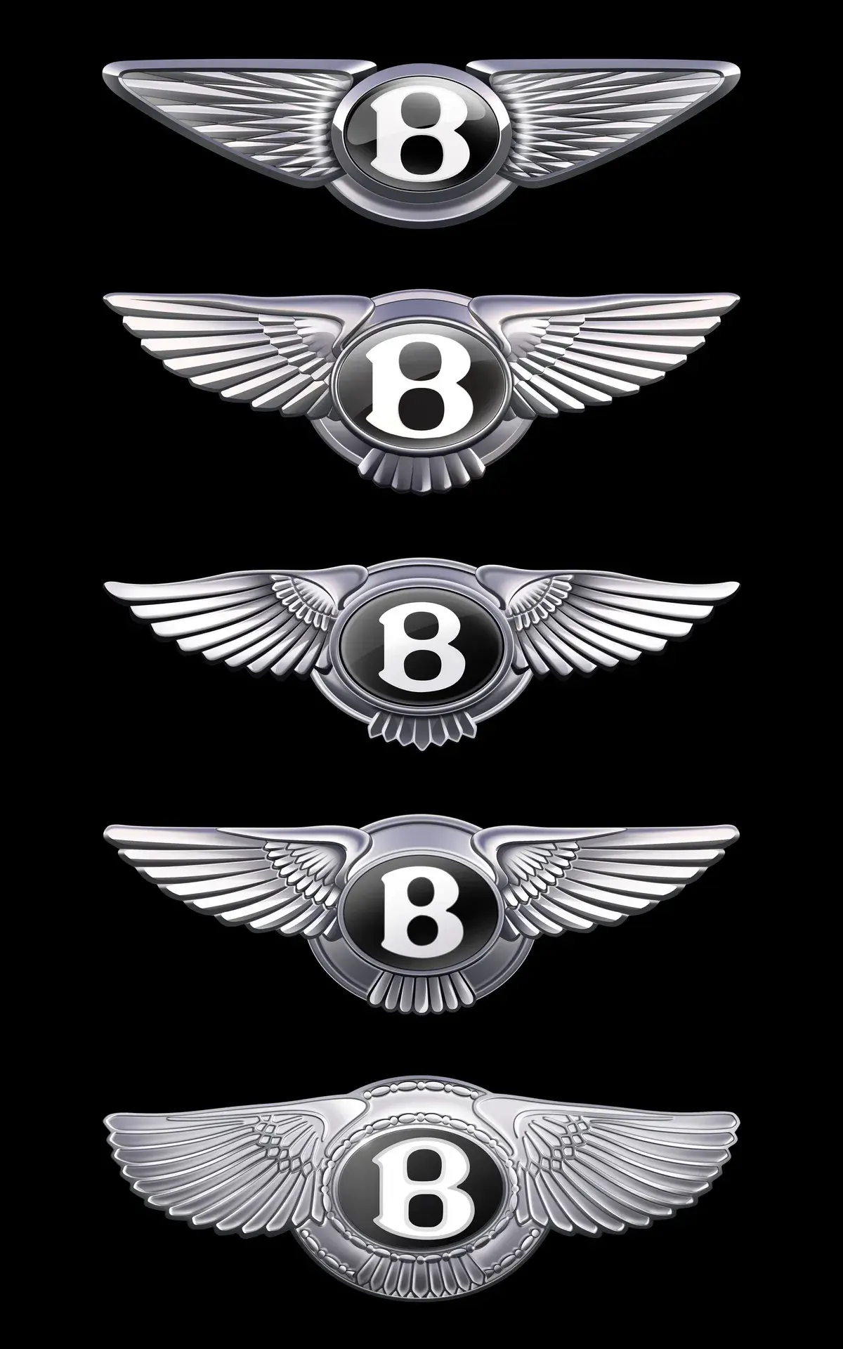 Bentley unveils its fifth logo redesign in 106 years, inspired by the falcon's wings, marking a bold new era of luxury and advanced electric innovation.