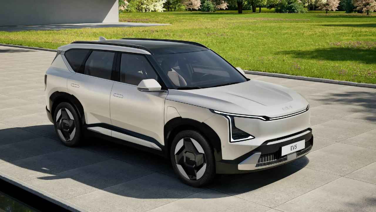 The Kia EV5 arrives in Europe with a single front motor and large battery, delaying AWD and sporty GT versions until 2026. 