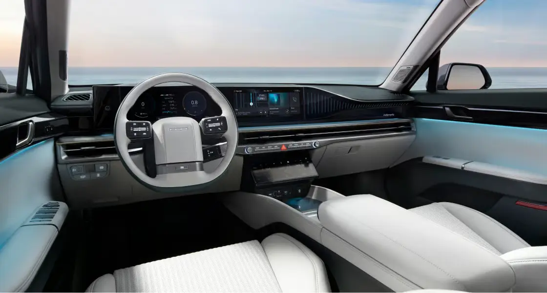 Top full size sedans in Saudi Arabia 2025 include Kia K8, Azera, Lexus ES, and Genesis G90 with full specs, official prices, and used car buying options.