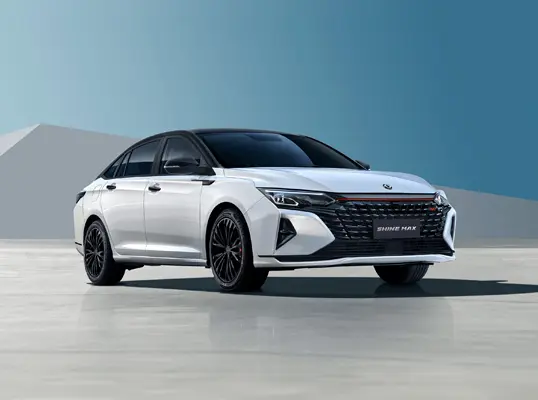 Discover the 2025 Dongfeng Shine Max E2 in Saudi Arabia, a stylish midsize sedan with a turbo engine, advanced features, and premium comfort from 76,900 SAR.