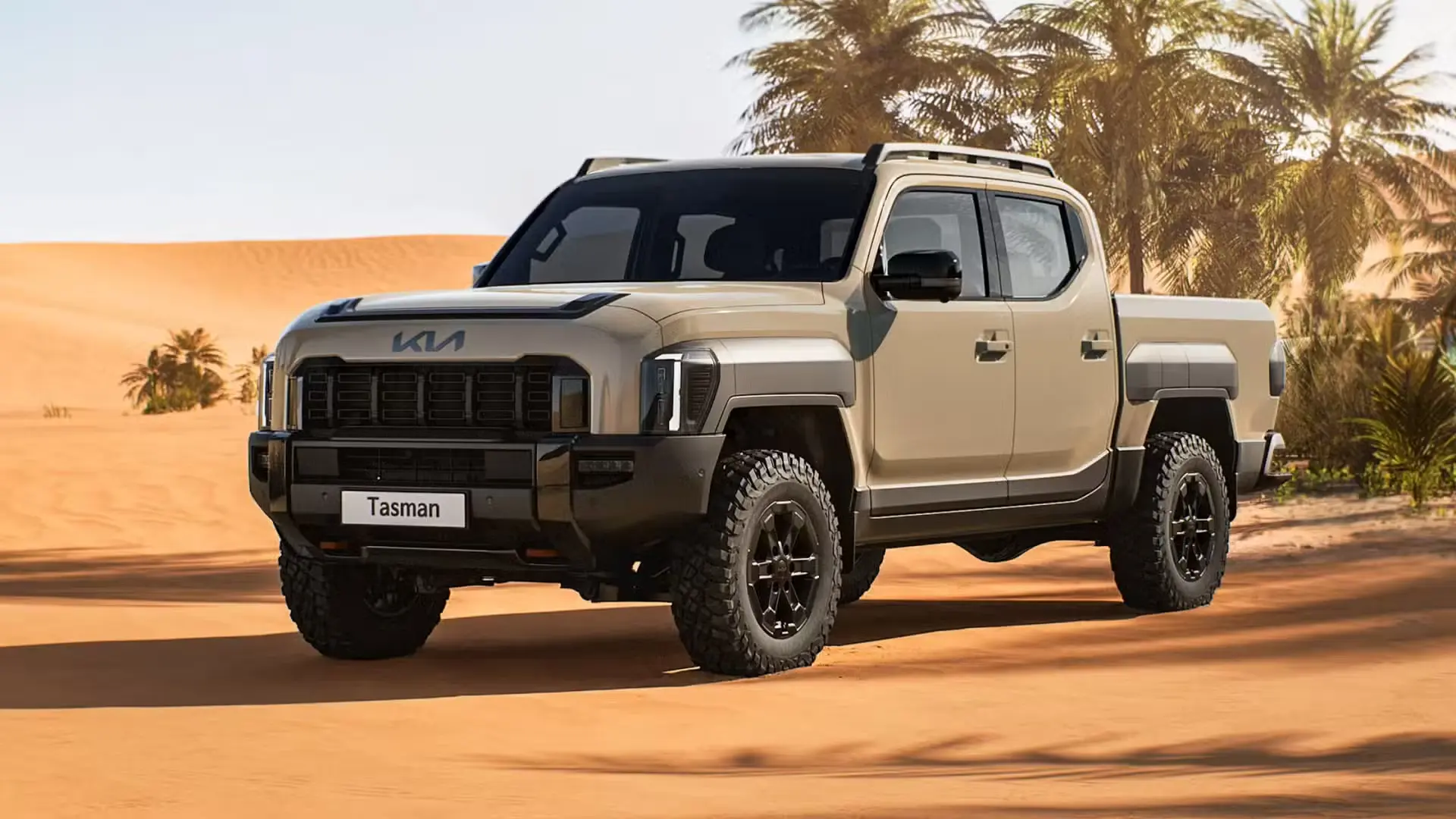 Explore the 2026 Kia Tasman XPro with advanced off road tech, powerful engines, smart driving systems, and remote parking, starting from 192,390 SAR. 
