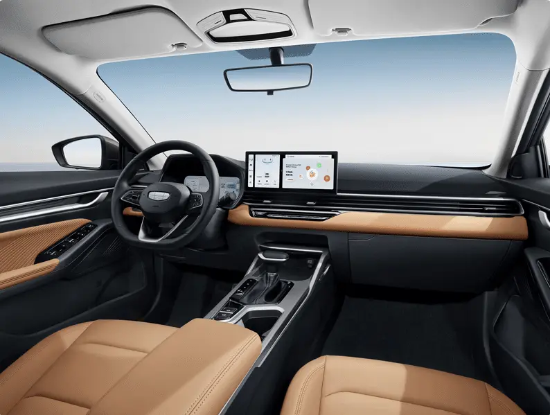 All new Geely Emgrand grows in size with a premium design, larger cabin, and 1.5T 181 hp engine, raising its game in the competitive compact sedan segment.