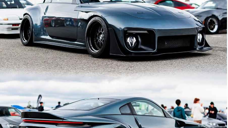 The Modified Nissan 350Z: When It Outshines Porsche with Elegance and Uniqueness Inspired by the 911