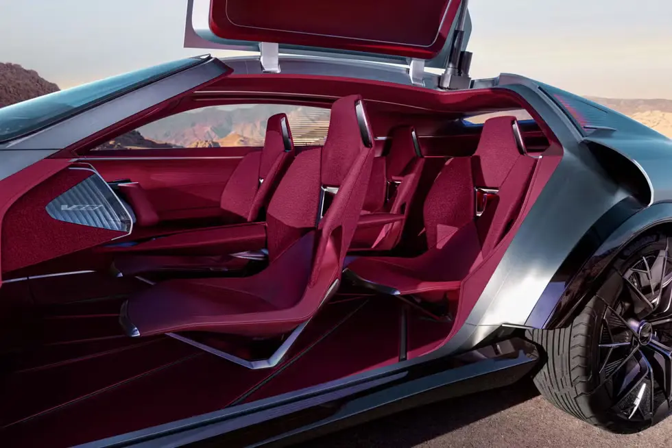 Cadillac reveals its boldest concept yet with the Elevated Velocity, a futuristic crossover blending luxury design, hypercar performance, and innovative tech.
