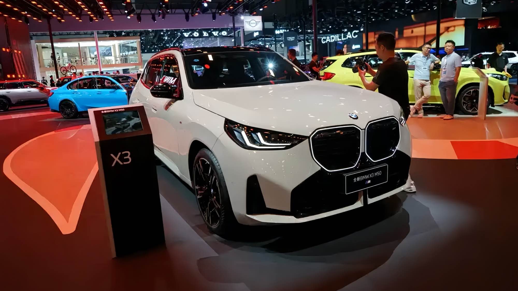 بي ام دبليو X3 M50 2025 تنطلق في معرض تشنغدو للسيارات