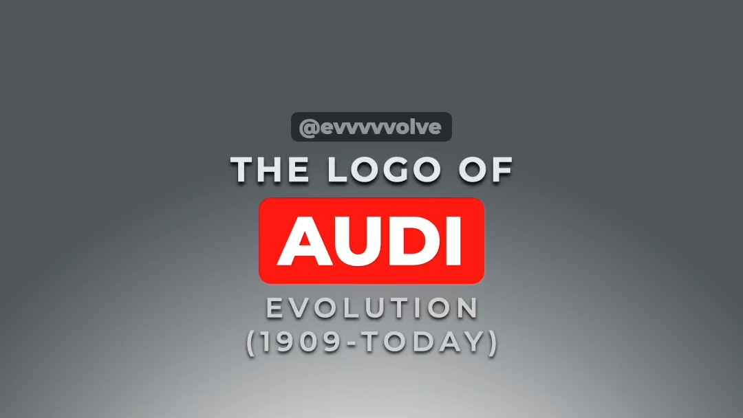 Audi Logo Evolution