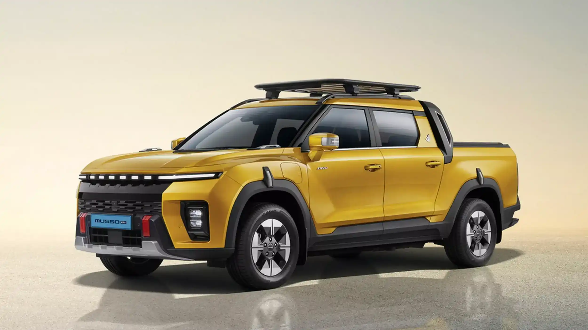 KGM Musso EV 2025 Debuts with Modern Design and Advanced Features in the GCC