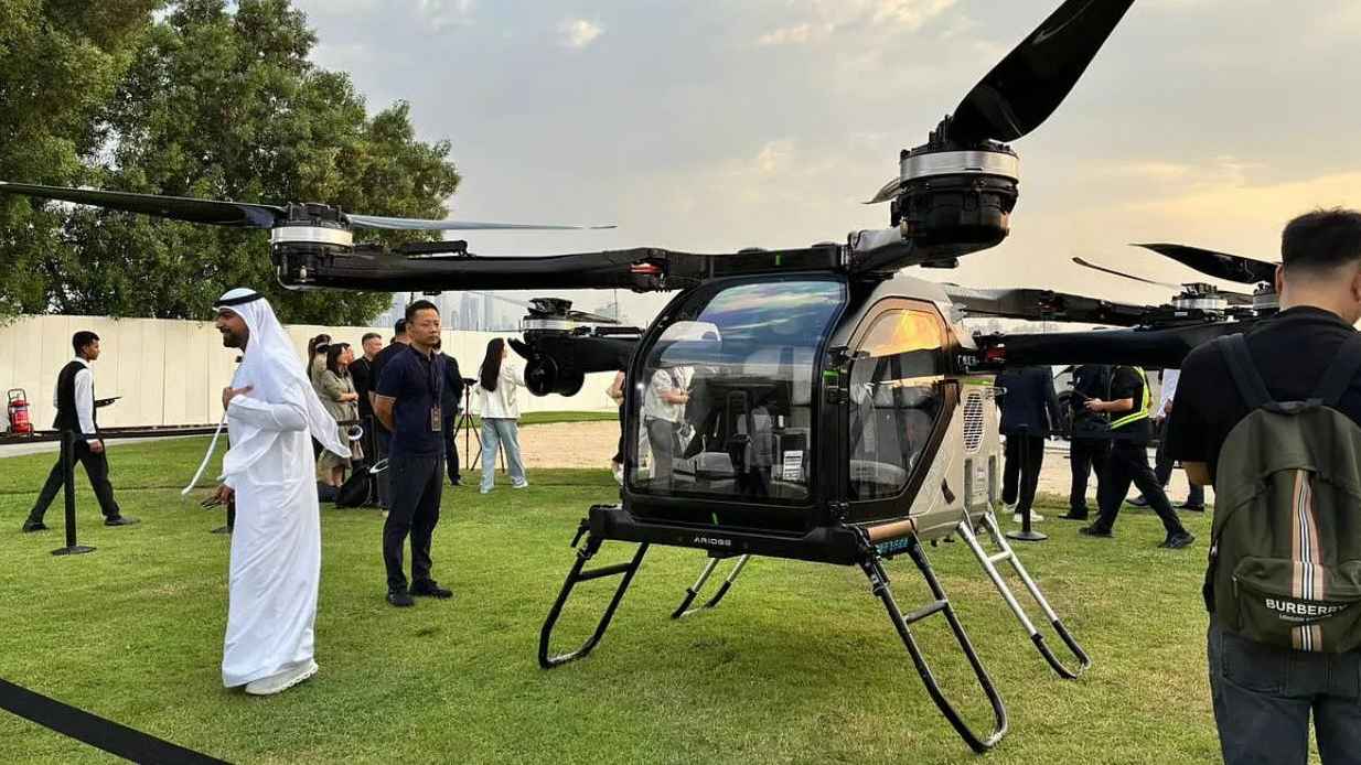  أريج تحلّق من دبي: السيارة الطائرة الصينية التي تعيد تعريف التنقل في الشرق الأوسط﻿