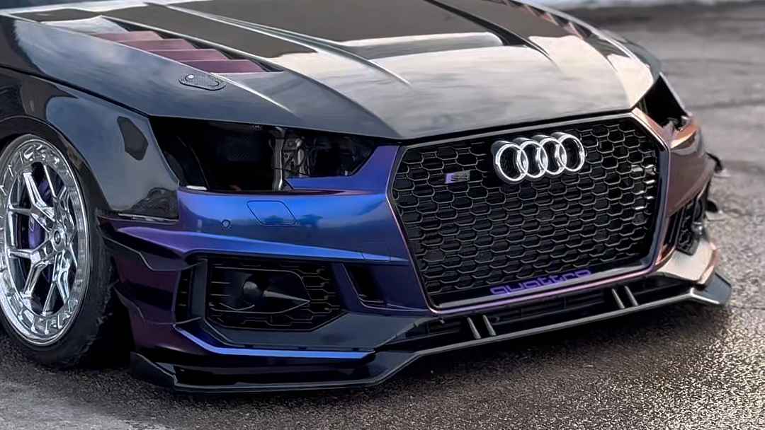 Audi S4 came in for crazy color transformation!!