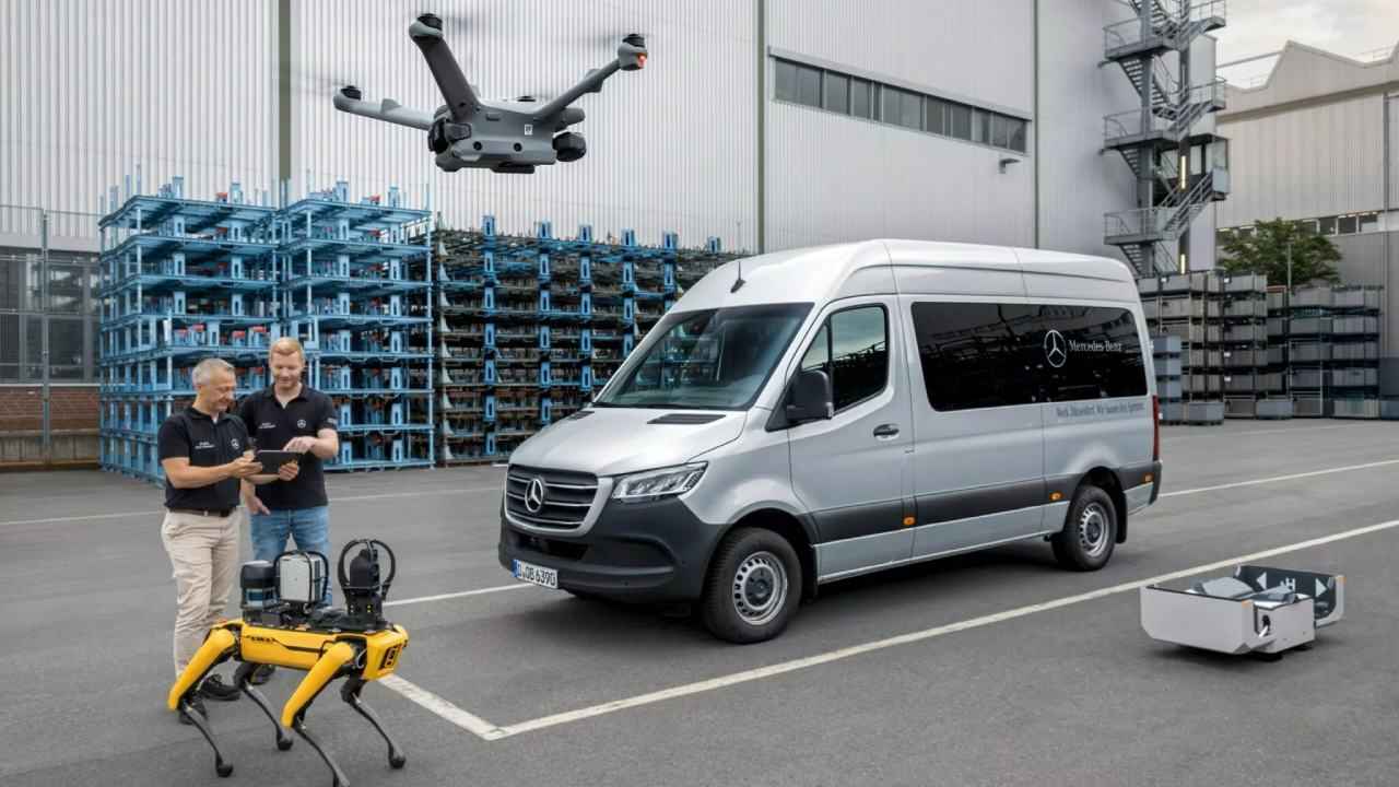 Mercedes’ New Robo-Employee: How Aris the Robot Dog is Saving Energy, Money, and Human Effort in the Factory of the Future