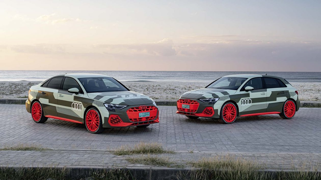 Audi Unveils First Images of the Enhanced S3 Sedan Facelift